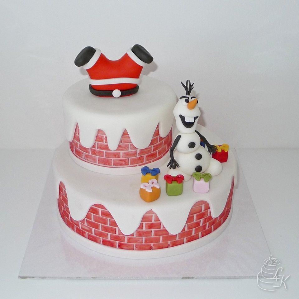 Santa a Olaf