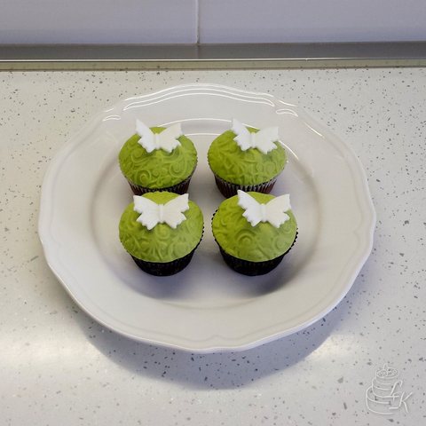 Muffiny s motýlkem