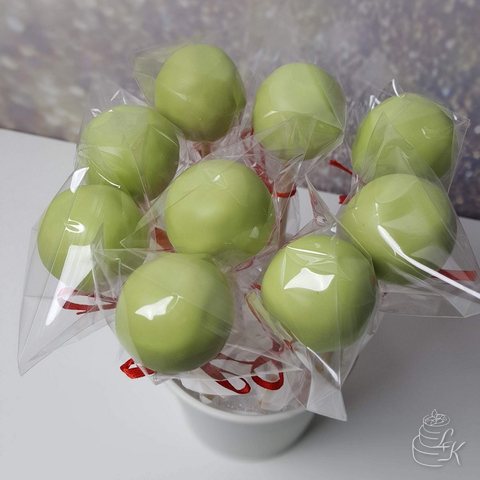 Cakepop zelený