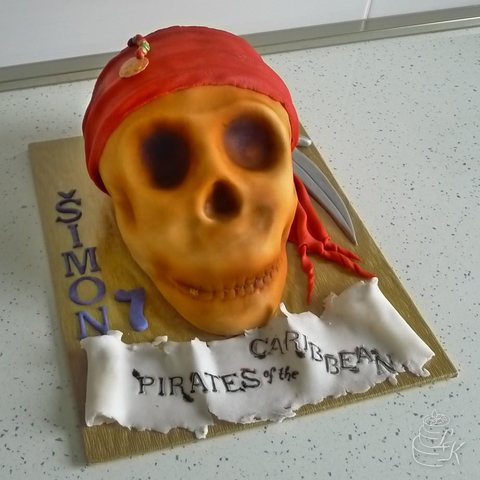 Pirátská lebka