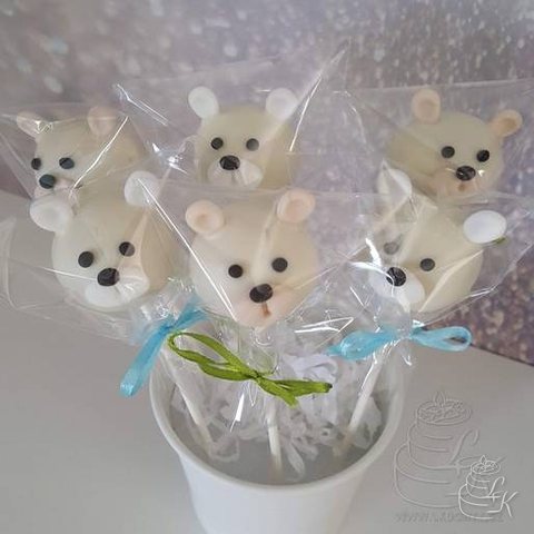 Cakepop medvídek
