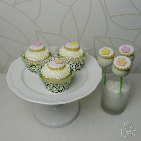 Cupcake květina