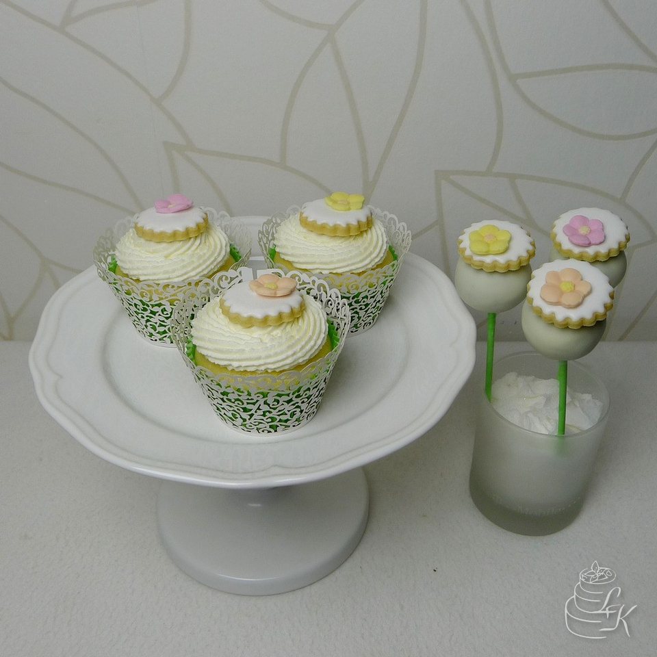 Cupcake květina