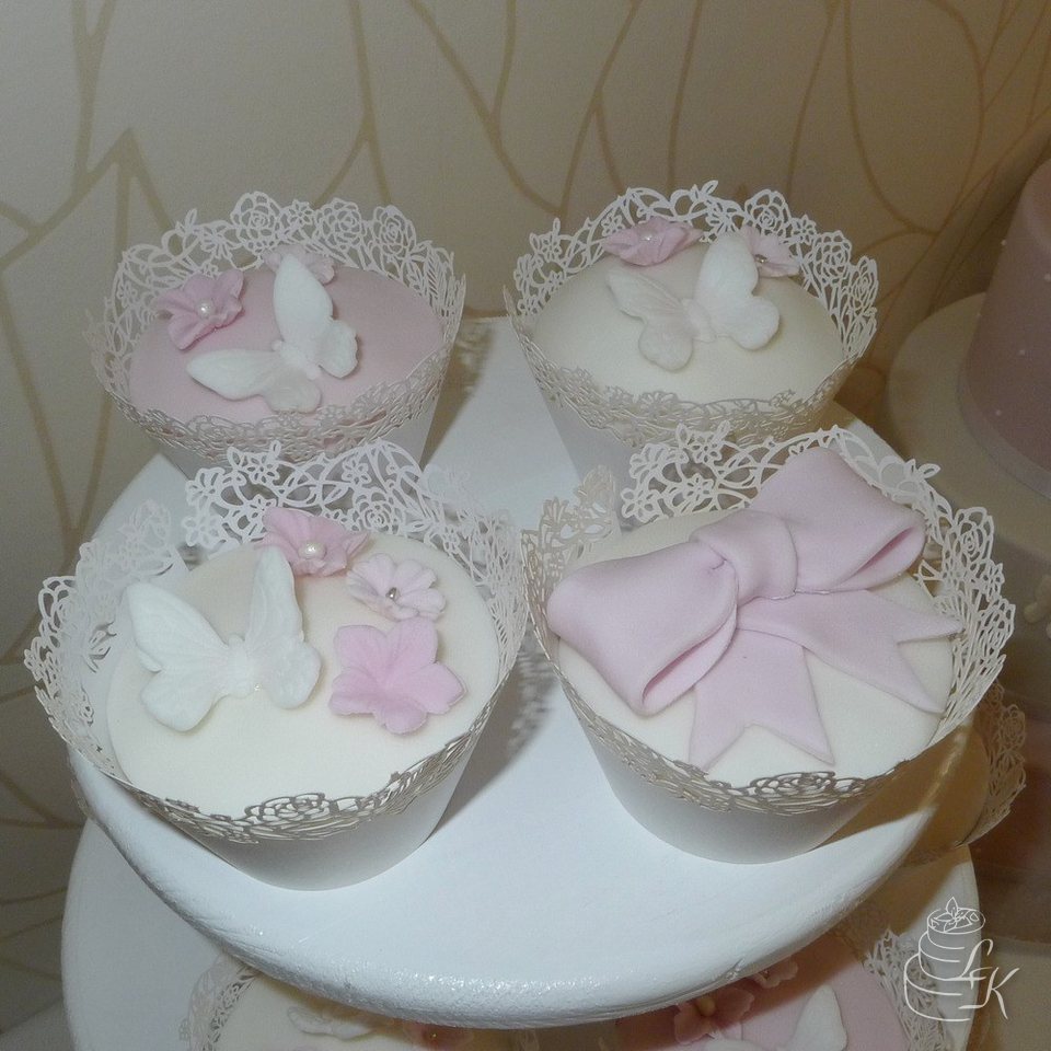 Cupcakes Motýli detail