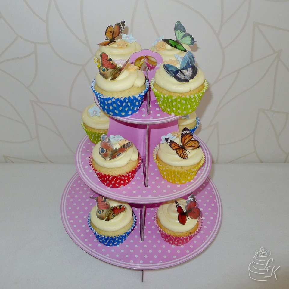 Cupcakes Motýli