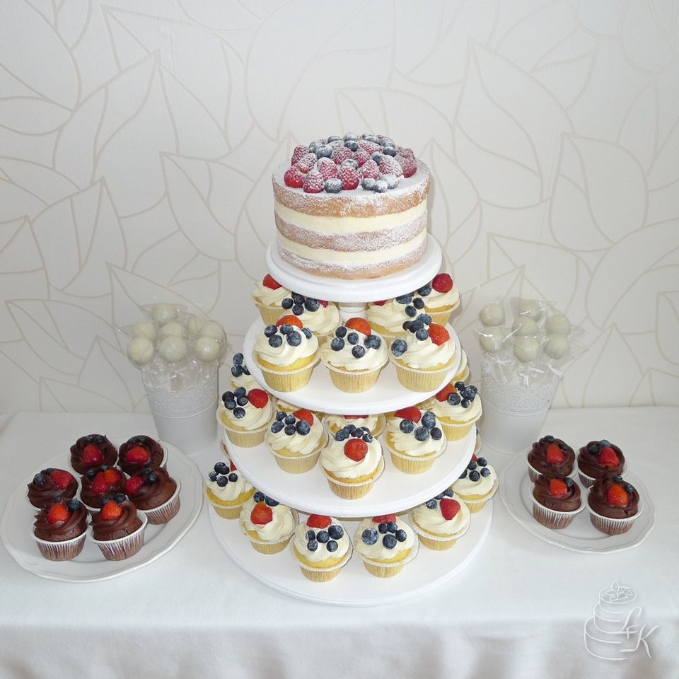 Svatební cupcakes