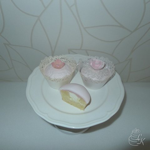 Cupcake řez