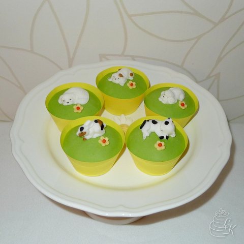 Cupcake zvířátka