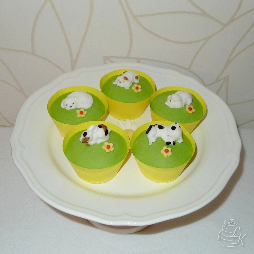 Cupcake zvířátka